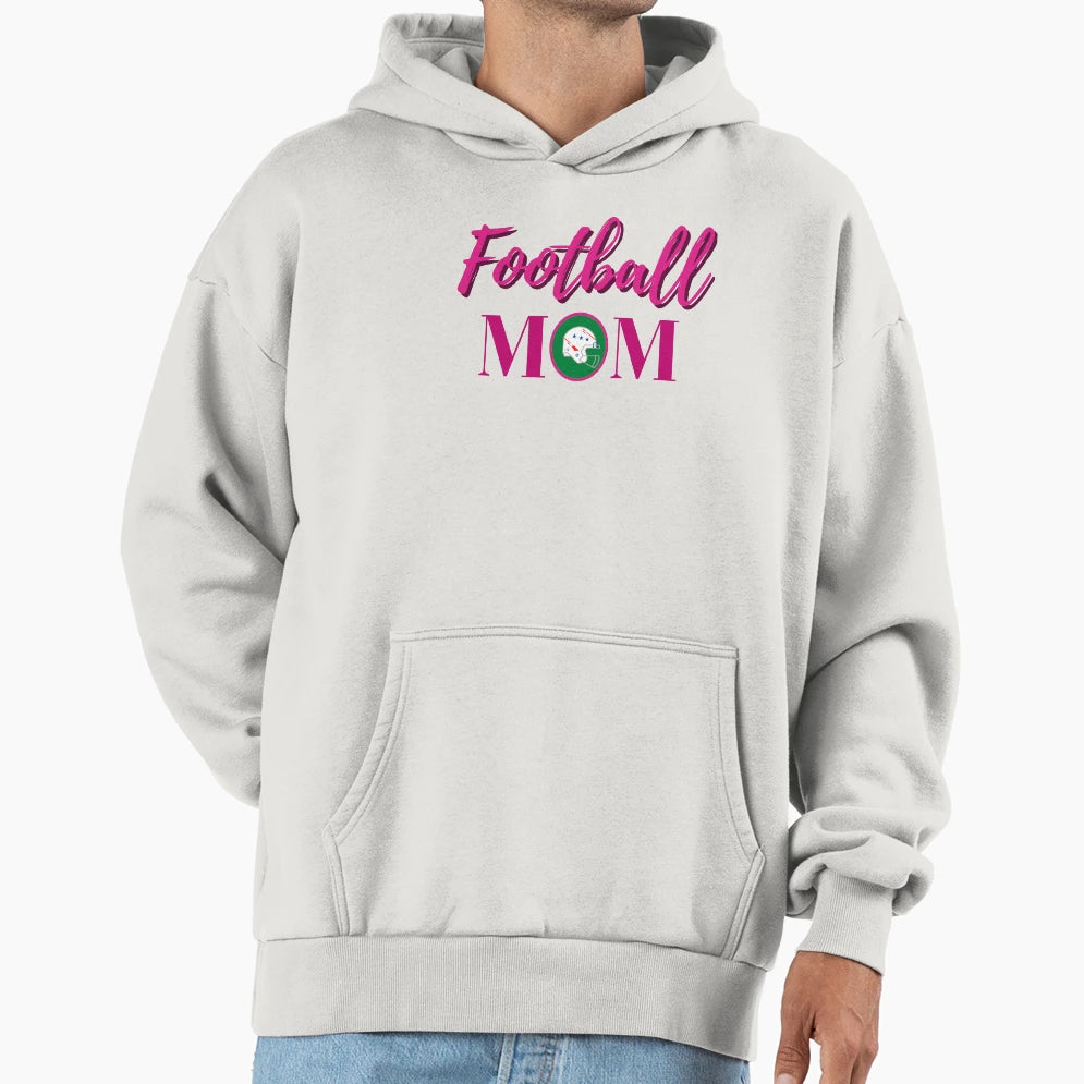 Footbal Mom Hoodie - Custom Art Print Unisex - T-Shirt, Sweatshirt, Hoodie