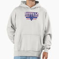 Buffalo Football Bills Inspired 90S Hoodie - Novelty Apparel for Adults - T-Shirt, Sweatshirt, Hoodie
