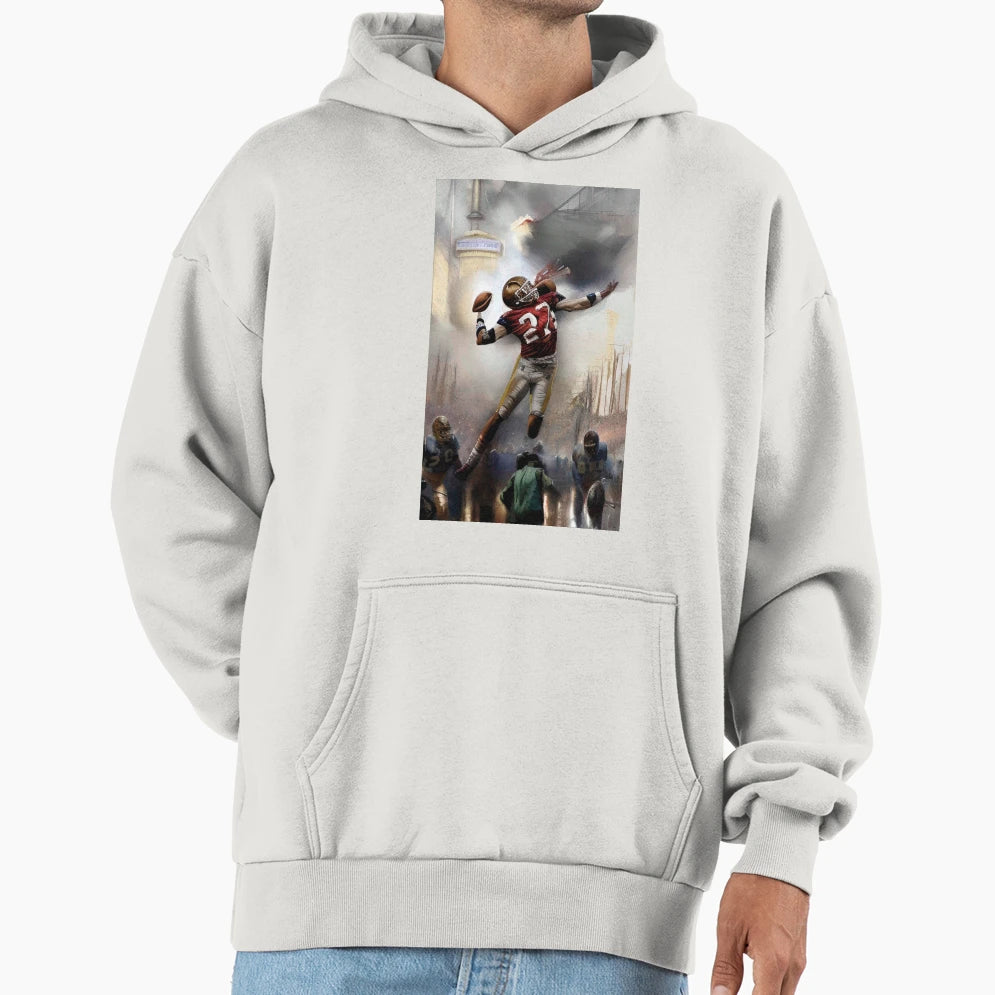 Super Bowl Art Hoodie - Aesthetic Graphic Men Women - T-Shirt, Sweatshirt, Hoodie