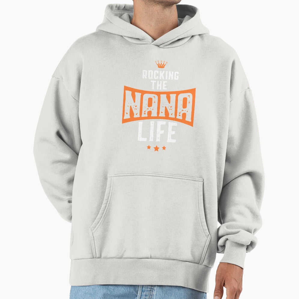 Mothers Day Gift Grandmothers Rocking Hoodie - Streetwear Style Men Women - T-Shirt, Sweatshirt, Hoodie