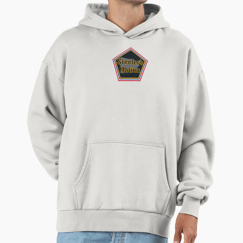 Steelers Nation Steelers Gold Hoodie - Minimalist Print Unisex - T-Shirt, Sweatshirt, Hoodie