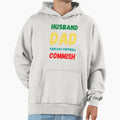 Husband Dad Fantasy Football Commish T-Shirt - Trendy Graphic Unisex - T-Shirt, Sweatshirt, Hoodie