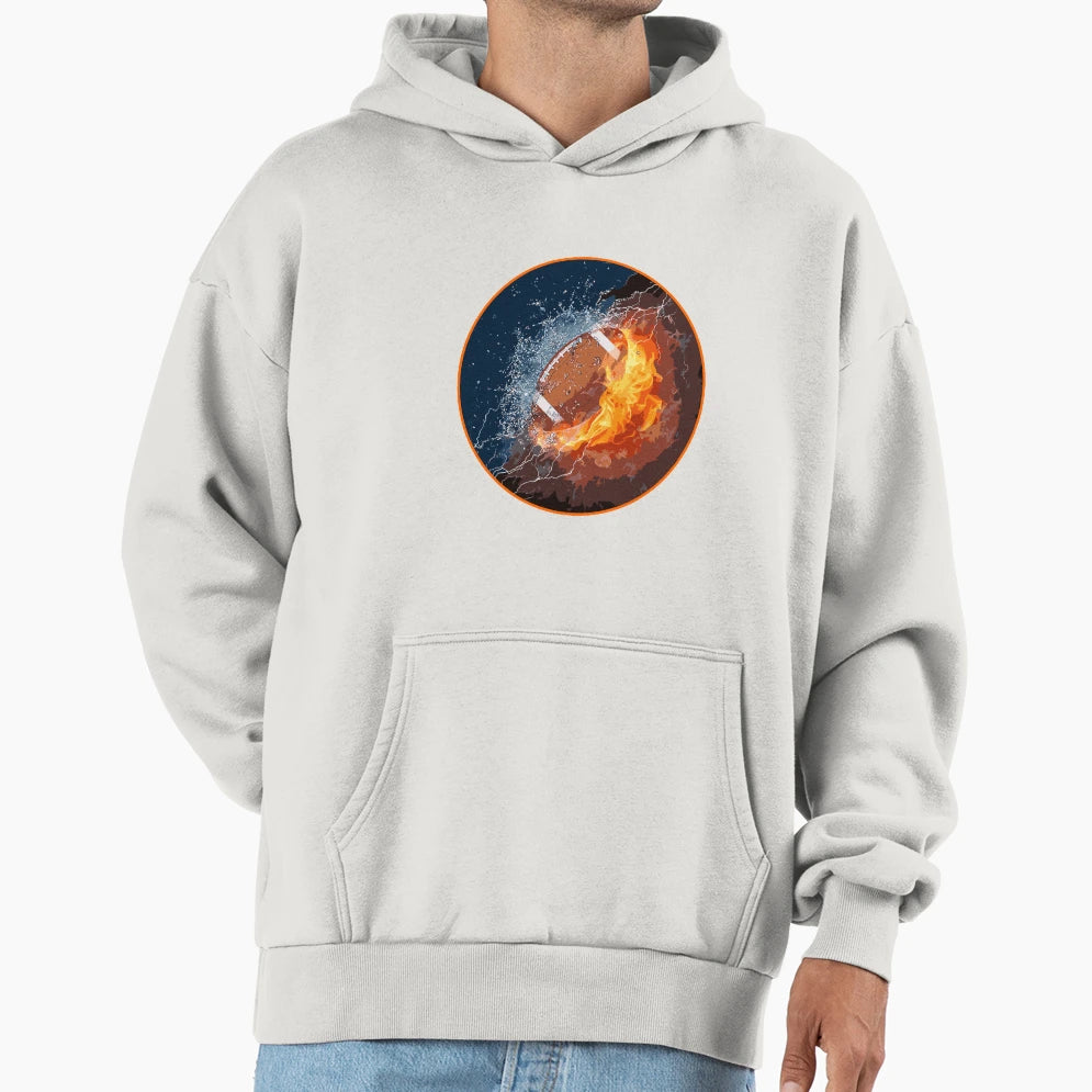 Football Hoodie - Novelty Apparel for Adults - T-Shirt, Sweatshirt, Hoodie