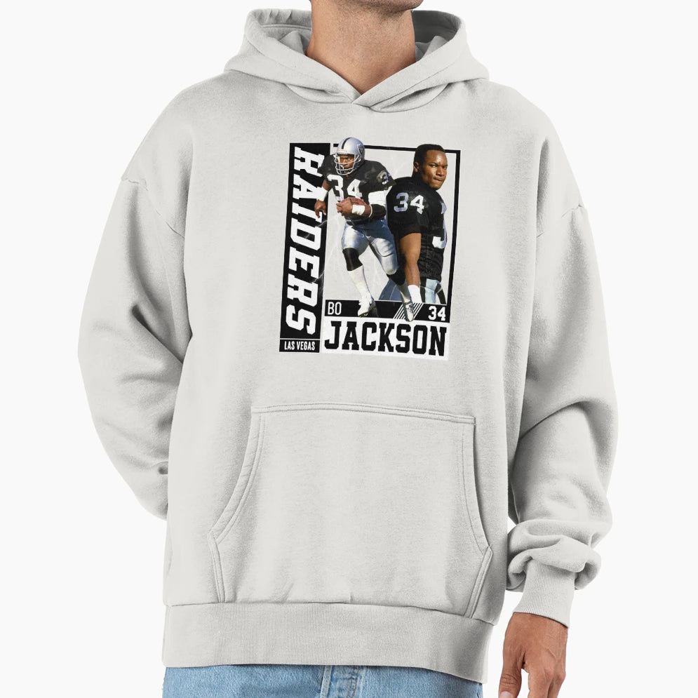 Bo Sport Jackson Bo Knows Signature Hoodie - Graphic Print Men Women - T-Shirt, Sweatshirt, Hoodie