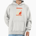 Grandpa Is My Name Basketball Is My Game Hoodie - Graphic Print Men Women - T-Shirt, Sweatshirt, Hoodie