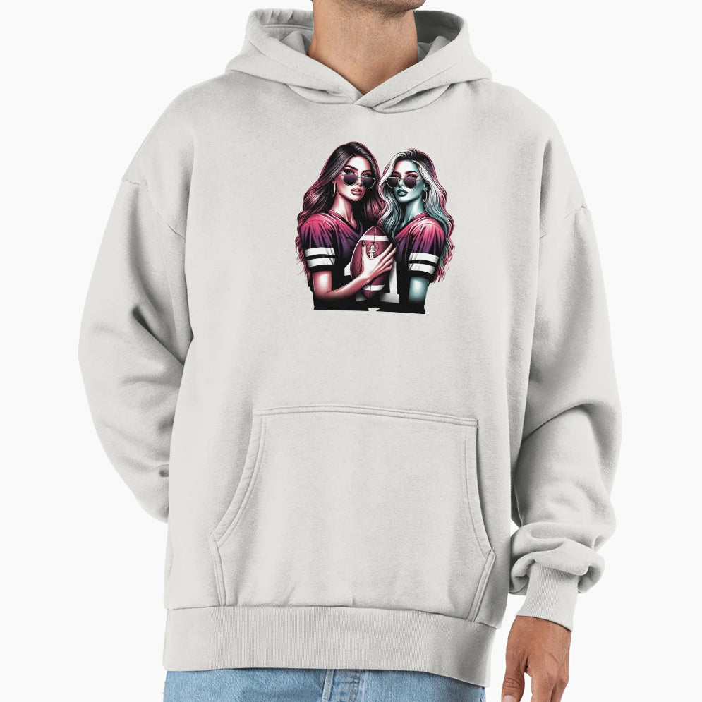 Football Hoodie - Unique Graphic Unisex - T-Shirt, Sweatshirt, Hoodie