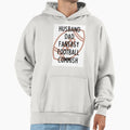 Husband Dad Fantasy Football Commish Hoodie - Custom Art Print Unisex - T-Shirt, Sweatshirt, Hoodie