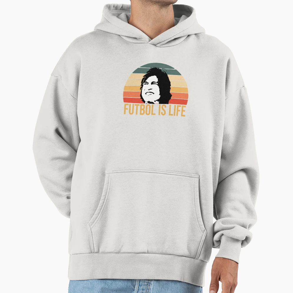 My Favorite People Futbol Is Life Hoodie - Minimalist Print Men Women - T-Shirt, Sweatshirt, Hoodie
