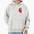 I Heart Football Hoodie - Unique Graphic for Adults - T-Shirt, Sweatshirt, Hoodie