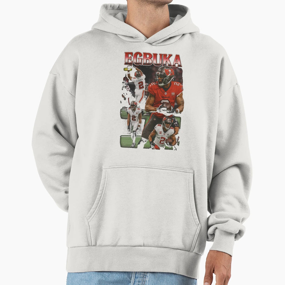 Emeka Egbuka Tampa Bay Hoodie - Trendy Graphic Unisex - T-Shirt, Sweatshirt, Hoodie