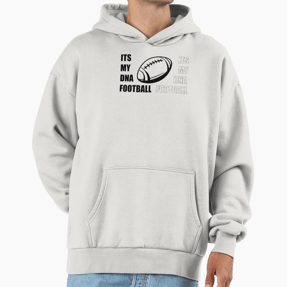 Its My Dna Football Hoodie - Unique Graphic for Adults - T-Shirt, Sweatshirt, Hoodie