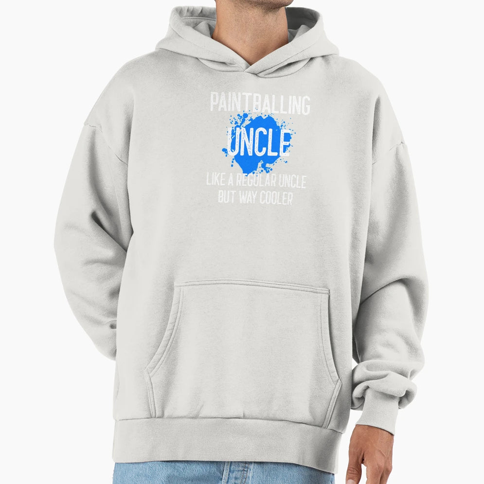 Paintballing Uncle Like Regular Hoodie - Aesthetic Graphic for Adults - T-Shirt, Sweatshirt, Hoodie
