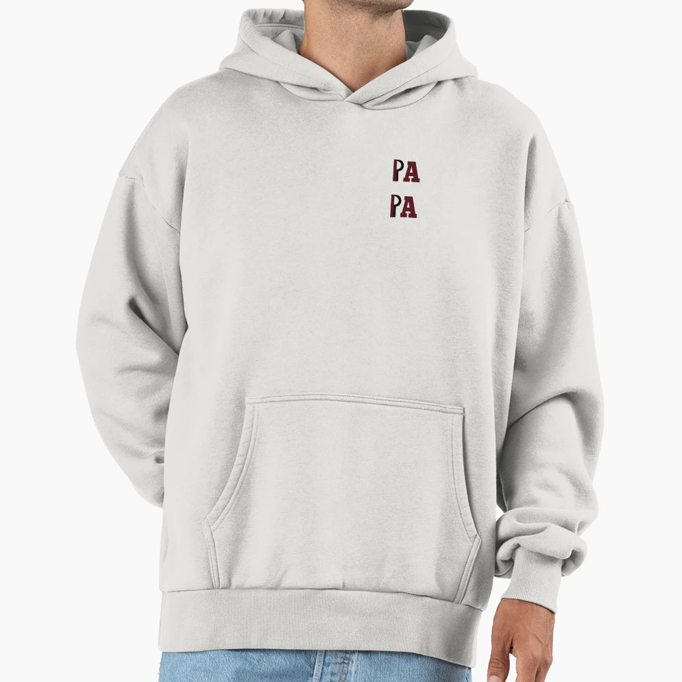 Papa Hoodie - Aesthetic Graphic for Adults - T-Shirt, Sweatshirt, Hoodie