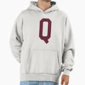 Letter Q Bold Collegiate Font Varsity Hoodie - Streetwear Style for Adults - T-Shirt, Sweatshirt, Hoodie