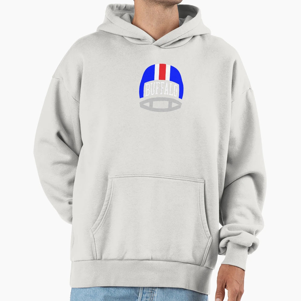 Buffalo Football Hoodie - Custom Art Print for Adults - T-Shirt, Sweatshirt, Hoodie