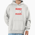 My Favorite Rugby Player Calls Me Grandpa Hoodie - Streetwear Style Unisex - T-Shirt, Sweatshirt, Hoodie