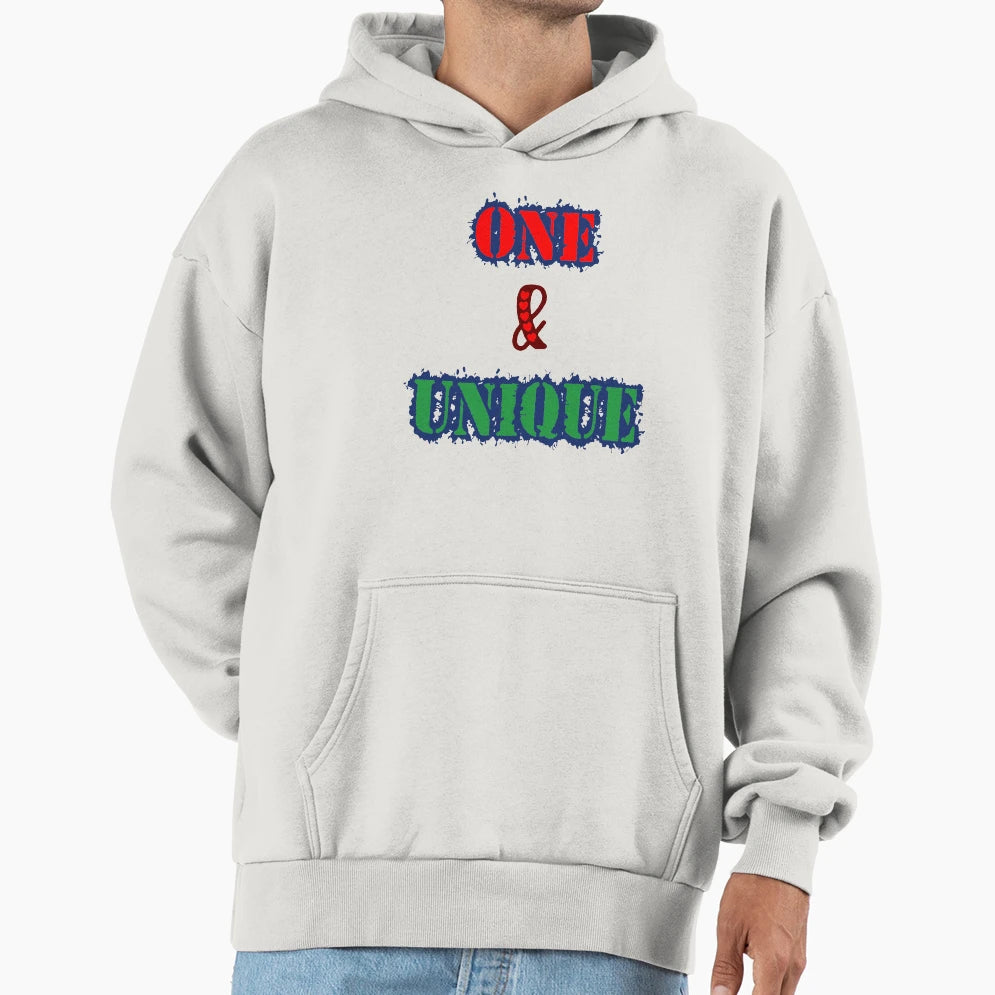 One Unique Hoodie - Casual Everyday Wear Unisex - T-Shirt, Sweatshirt, Hoodie