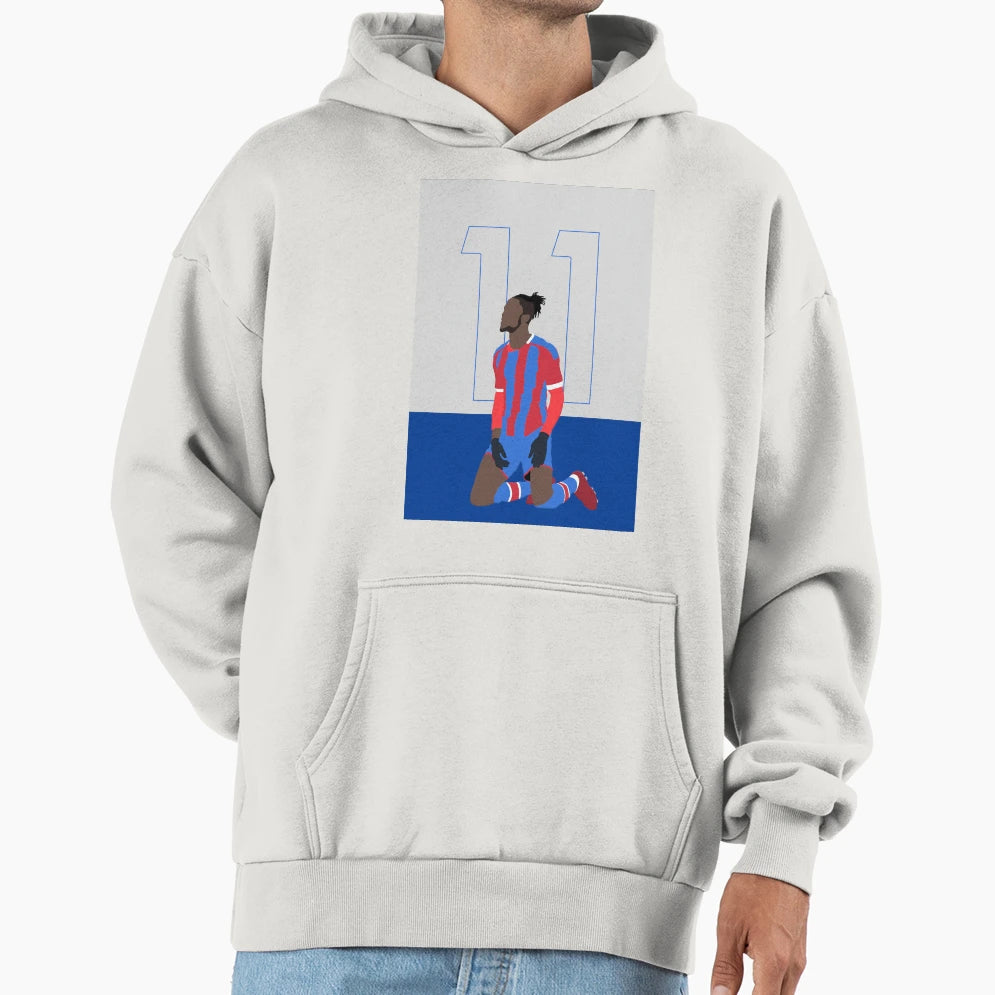 Wilfried Zaha Illustration Hoodie - Graphic Print for Adults - T-Shirt, Sweatshirt, Hoodie