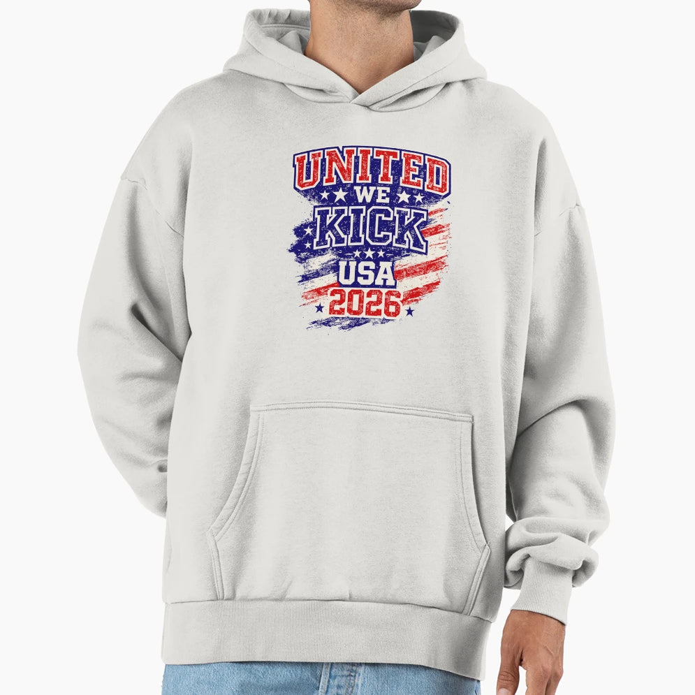 Usa 2026 World Cup Soccer Hoodie - Novelty Apparel Unisex - T-Shirt, Sweatshirt, Hoodie