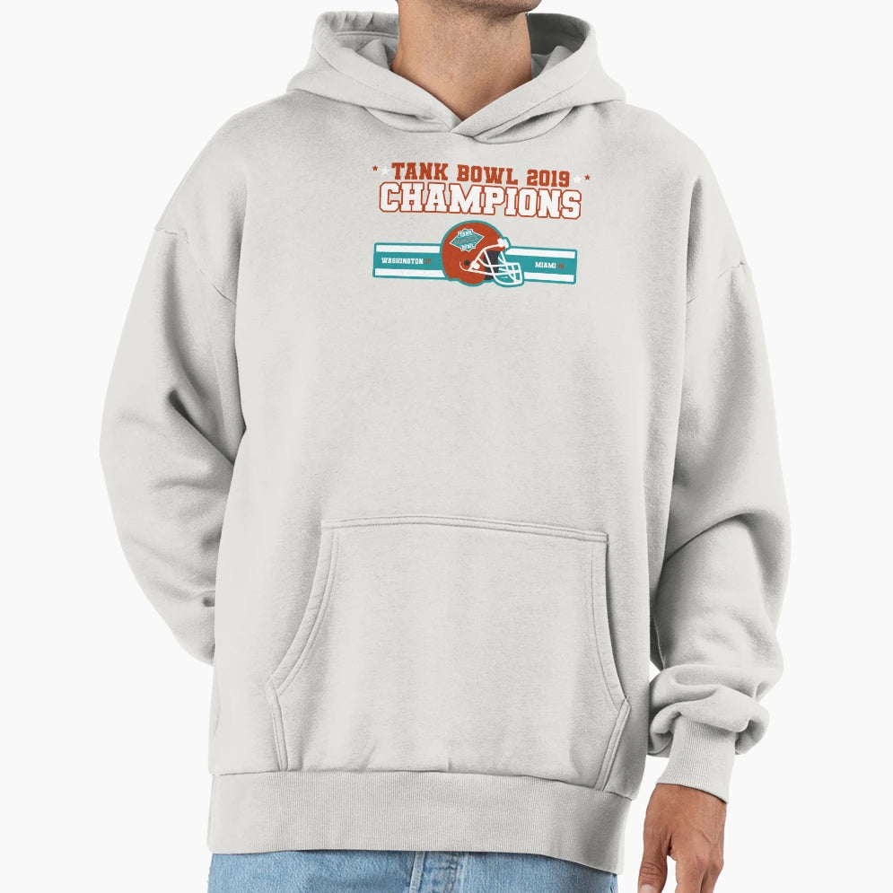 Tank Bowl 2019 Champions Funny Gift Hoodie - Streetwear Style Men Women - T-Shirt, Sweatshirt, Hoodie