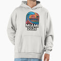 Miami 2026 Ocean Wave Football V19 T-Shirt - Aesthetic Graphic Unisex - T-Shirt, Sweatshirt, Hoodie