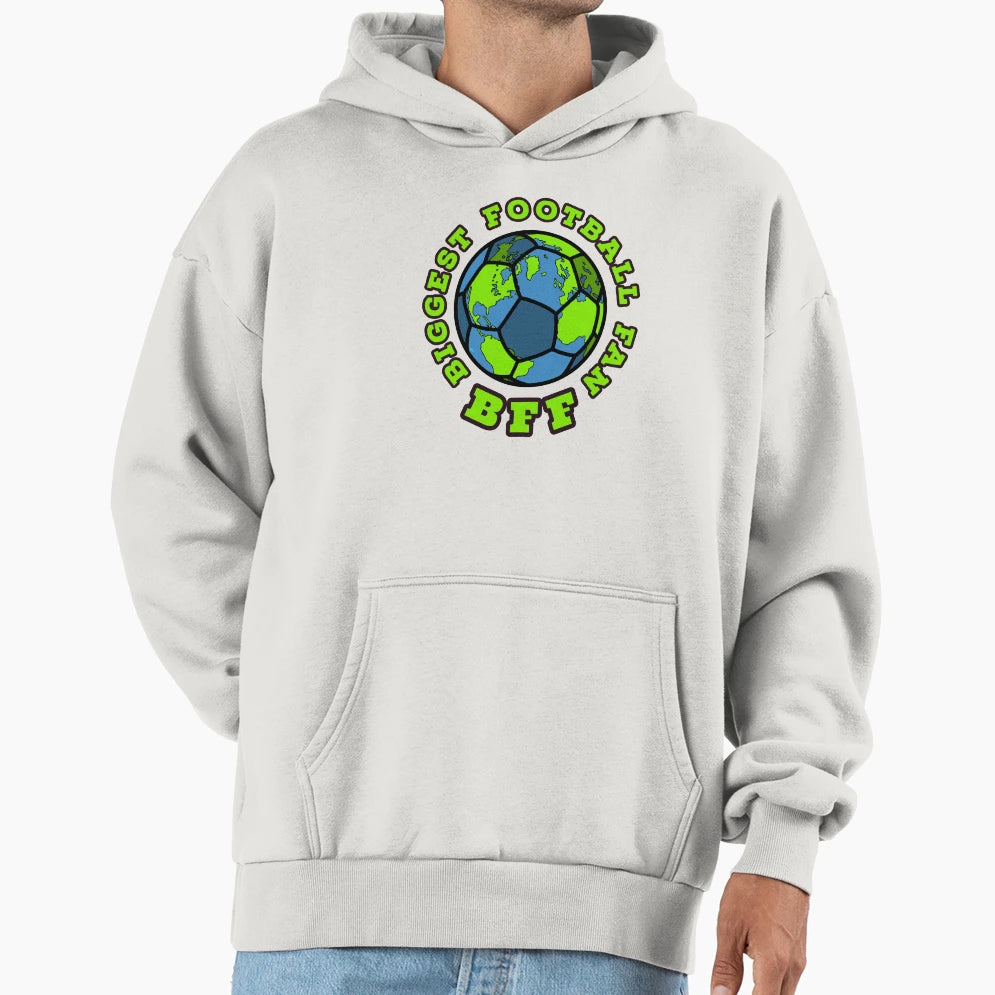 Bff Biggest Football Fan Hoodie - Fun Novelty Design Unisex - T-Shirt, Sweatshirt, Hoodie