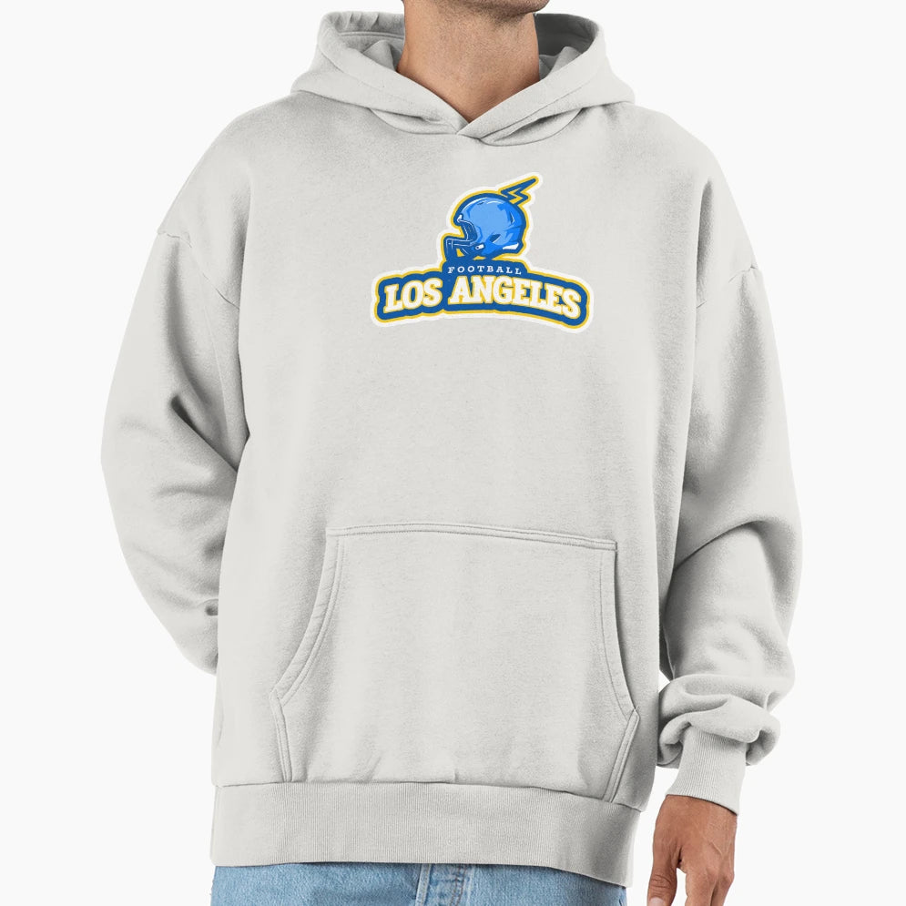 Los Angeles Football Fan Hoodie - Minimalist Print Unisex - T-Shirt, Sweatshirt, Hoodie