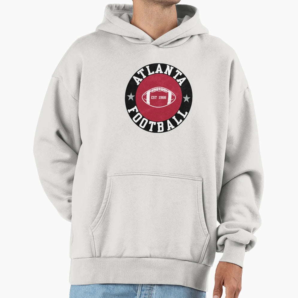 Atlanta Football 2 Hoodie - Graphic Print Men Women - T-Shirt, Sweatshirt, Hoodie