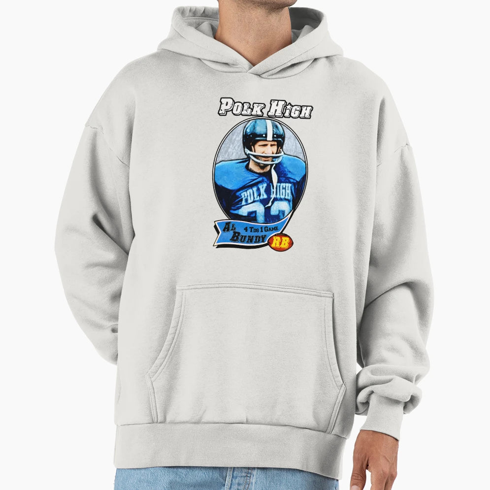 Al Bundy Football Card Hoodie - Graphic Print for Adults - T-Shirt, Sweatshirt, Hoodie