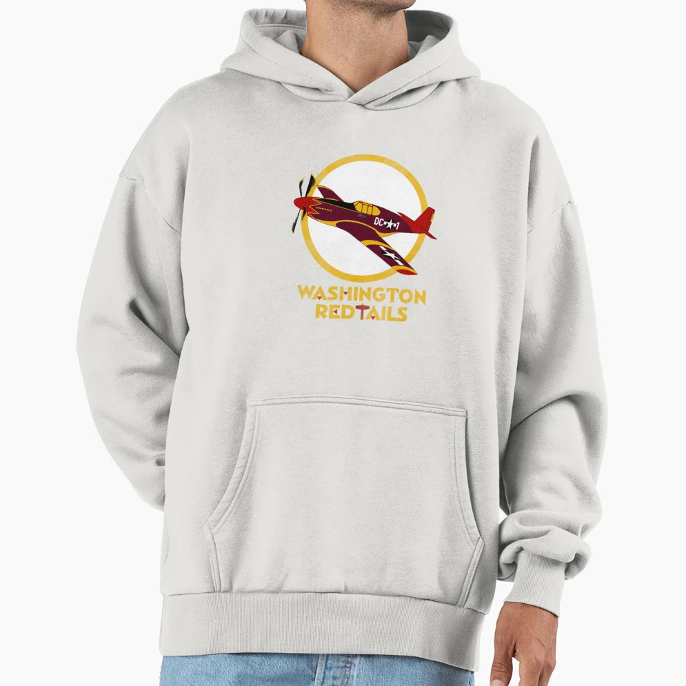 Washington Red Tails T-Shirt - Trendy Graphic for Adults - T-Shirt, Sweatshirt, Hoodie