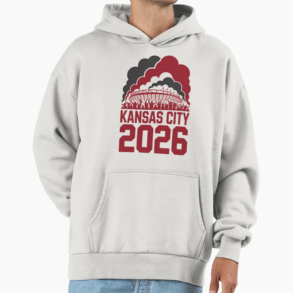 Kansas City 2026 Arrowhead Stadium T-Shirt - Minimalist Print Men Women - T-Shirt, Sweatshirt, Hoodie