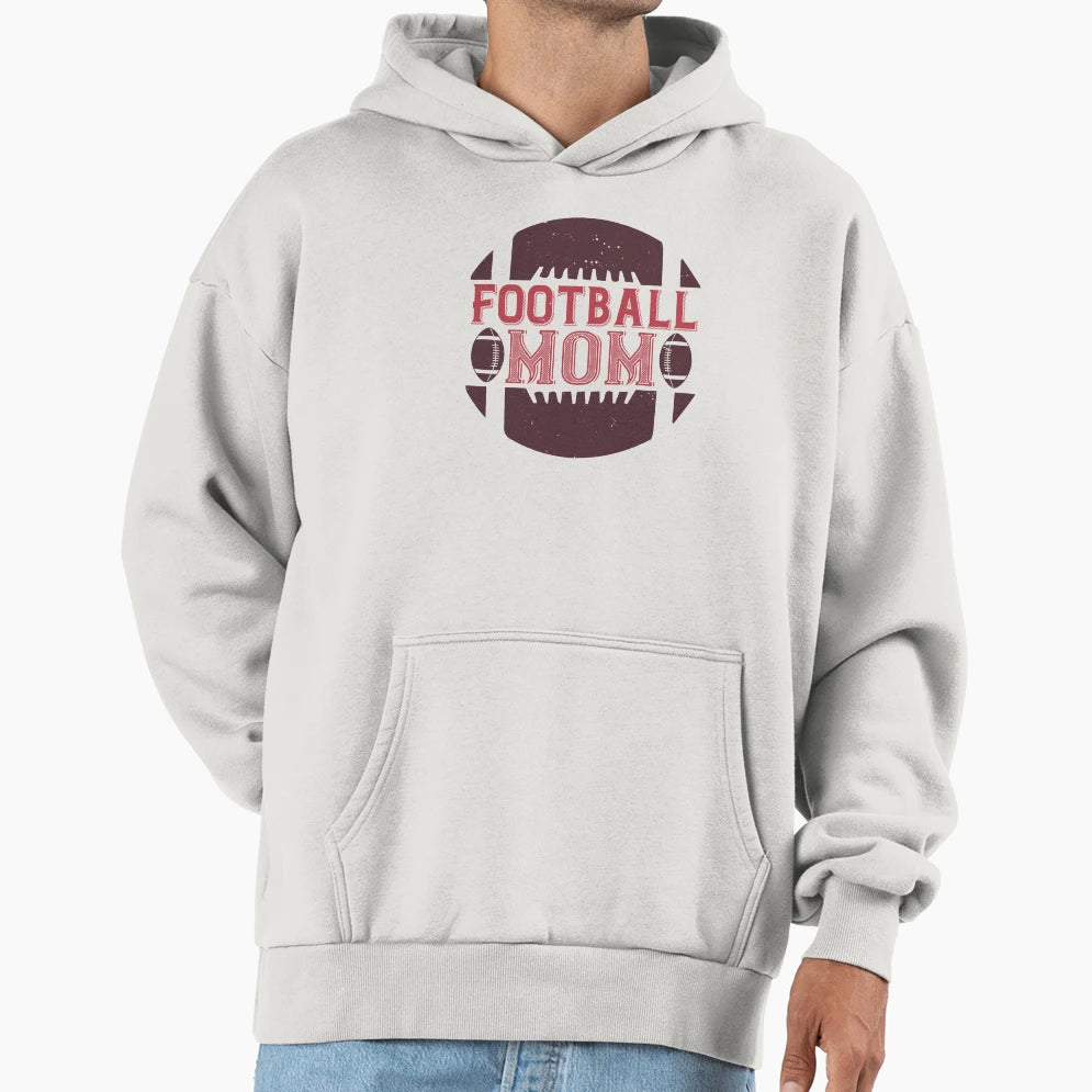 Football Mom Hoodie - Custom Art Print Unisex - T-Shirt, Sweatshirt, Hoodie