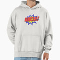 Superhero Uncle Hoodie - Minimalist Print Men Women - T-Shirt, Sweatshirt, Hoodie