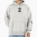 I Eks Darkgray Fancy Z Hoodie - Minimalist Print Unisex - T-Shirt, Sweatshirt, Hoodie