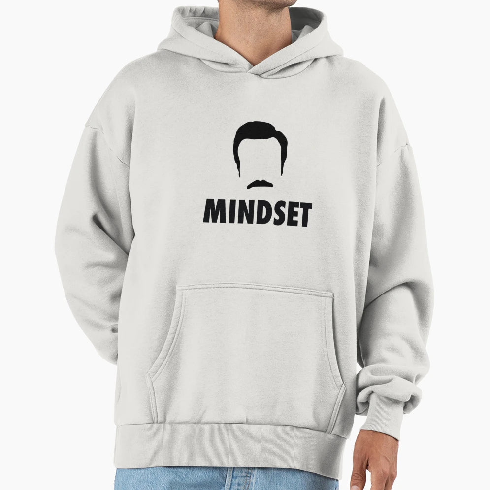 Positive Mindset Hoodie - Minimalist Print for Adults - T-Shirt, Sweatshirt, Hoodie