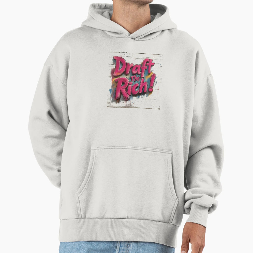 Draft Rich Street Art Hoodie - Novelty Apparel Men Women - T-Shirt, Sweatshirt, Hoodie