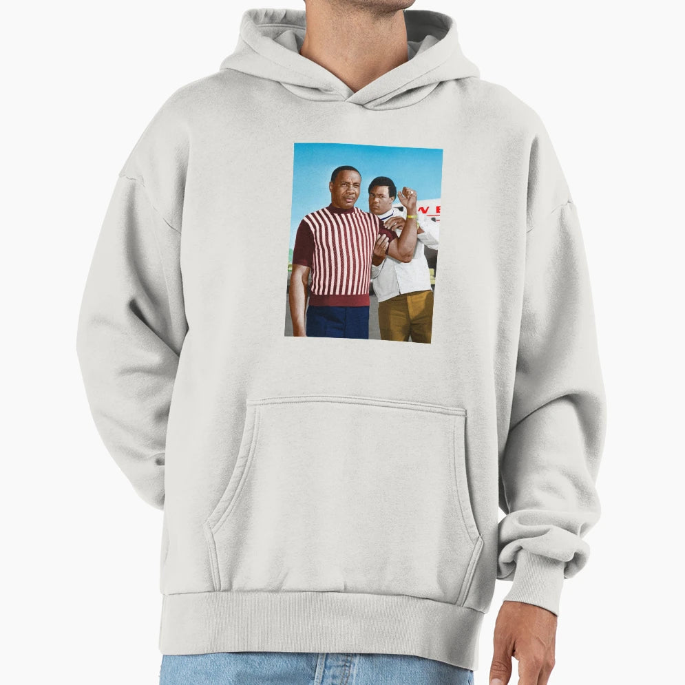 Gifts George Foreman X Sonny Liston Fans Hoodie - Novelty Apparel Men Women - T-Shirt, Sweatshirt, Hoodie