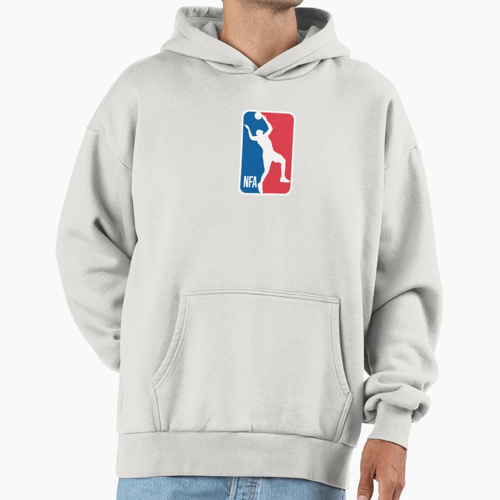 Leflop Lebron James Flopping Nba Nfa Logo Hoodie - Streetwear Style Unisex - T-Shirt, Sweatshirt, Hoodie