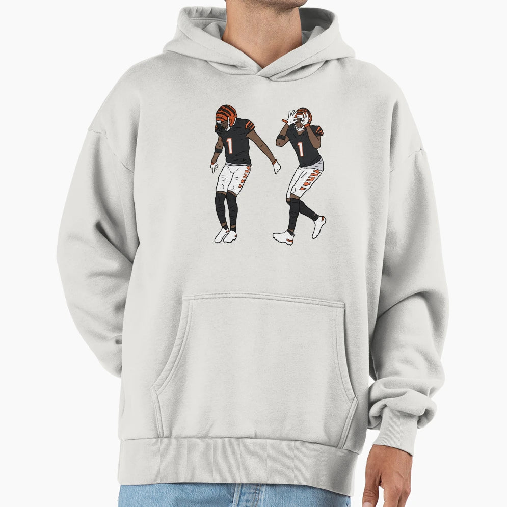 Jamarr Chase Griddy Hoodie - Fun Novelty Design Unisex - T-Shirt, Sweatshirt, Hoodie
