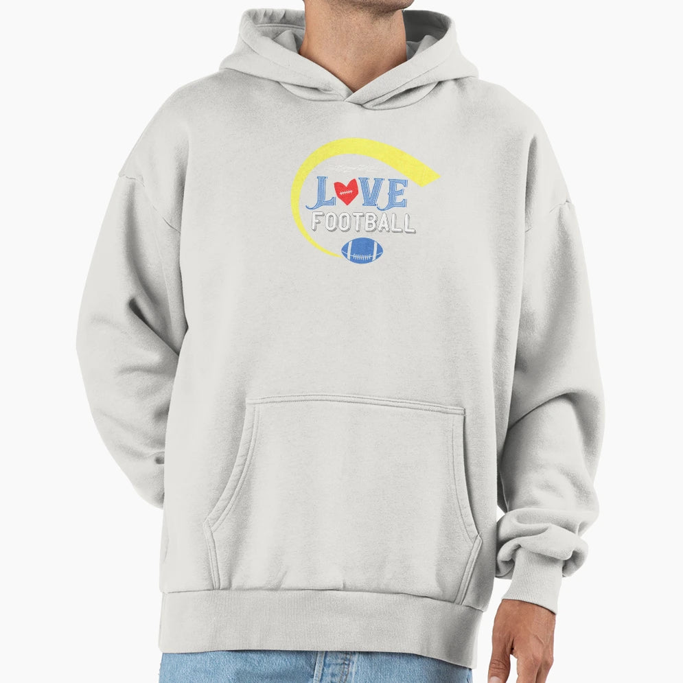 Football Hoodie - Graphic Print Unisex - T-Shirt, Sweatshirt, Hoodie