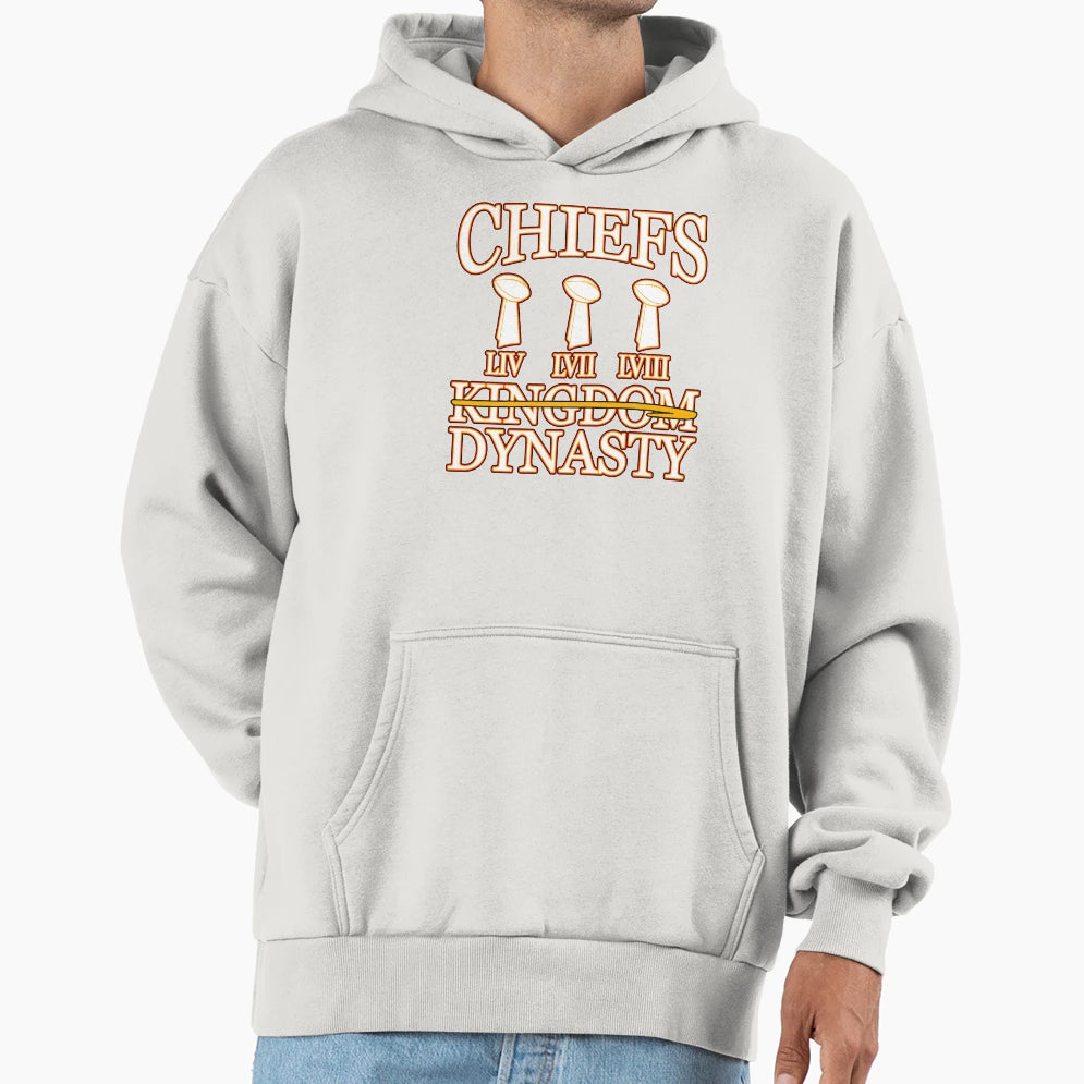Chiefs Dynasty Hoodie - Streetwear Style Unisex - T-Shirt, Sweatshirt, Hoodie