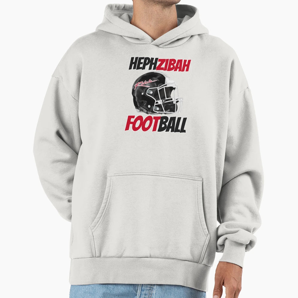 Copy Hephzibah Rebels Football 24 V4 Hoodie - Minimalist Print Men Women - T-Shirt, Sweatshirt, Hoodie