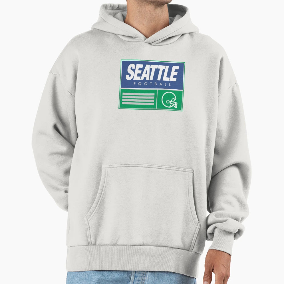 Seattle Soccer Hoodie - Custom Art Print Men Women - T-Shirt, Sweatshirt, Hoodie