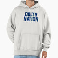 Bolts Nation Hoodie - Minimalist Print Men Women - T-Shirt, Sweatshirt, Hoodie