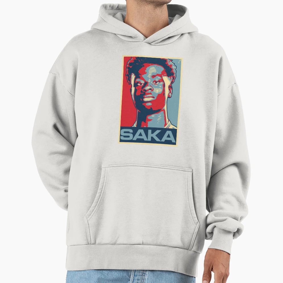 Saka Hoodie - Graphic Print Unisex - T-Shirt, Sweatshirt, Hoodie