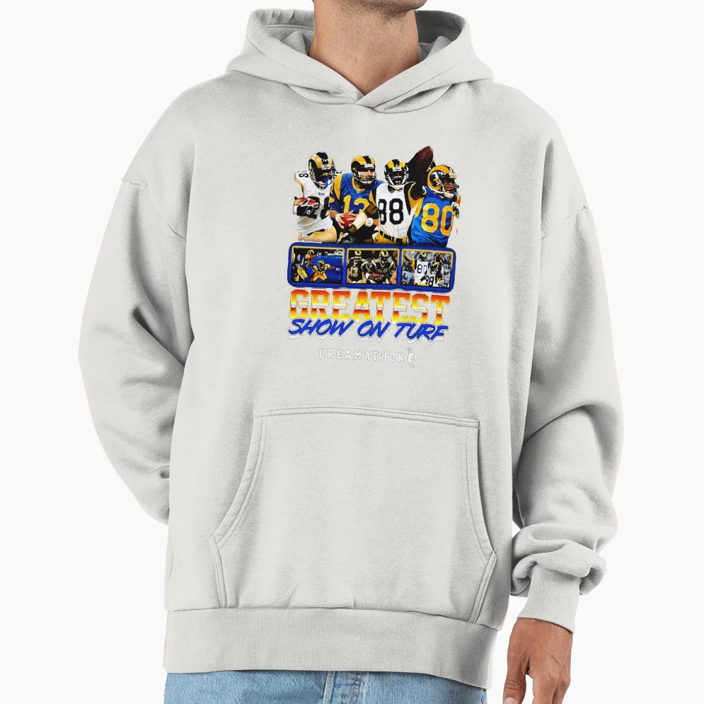Greatest Show Turf Dreams Hoodie - Casual Everyday Wear for Adults - T-Shirt, Sweatshirt, Hoodie
