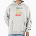 Funny Husband Dad Football Legend T-Shirt - Casual Everyday Wear Unisex - T-Shirt, Sweatshirt, Hoodie