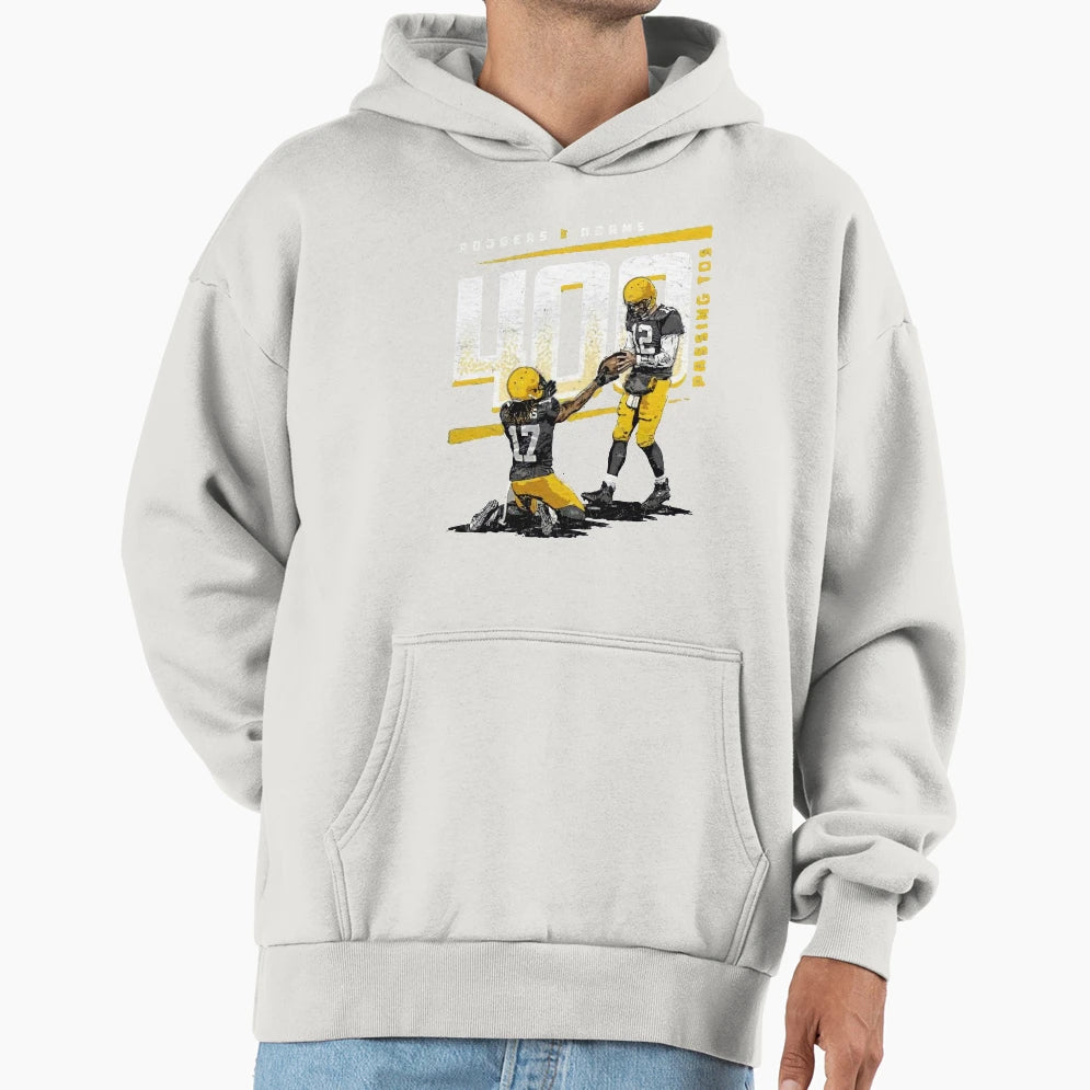 Rodgers And Adams 400 Passing Tos T-Shirt - Minimalist Print for Adults - T-Shirt, Sweatshirt, Hoodie