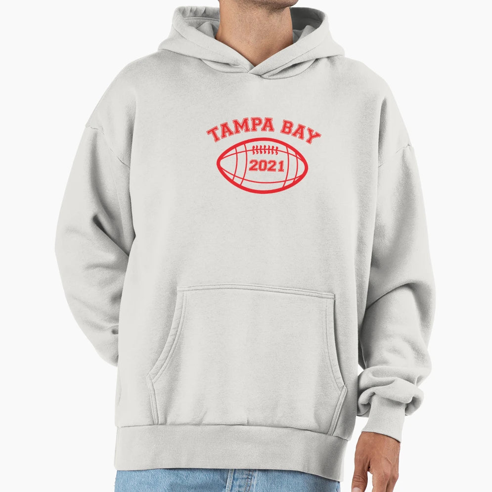 Tampa Bay Florida Football 202 Hoodie - Unique Graphic Men Women - T-Shirt, Sweatshirt, Hoodie