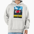 Illuminated Football Stadium Hoodie - Casual Everyday Wear Men Women - T-Shirt, Sweatshirt, Hoodie